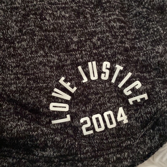 justice shorts. Size-kids medium/12. Color/dark Grey - Picture 2 of 3